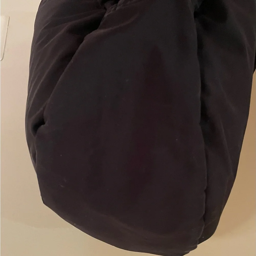 LL Bean Healthy Ameribag Sling Back Bag Black Adjustable Strap Medium